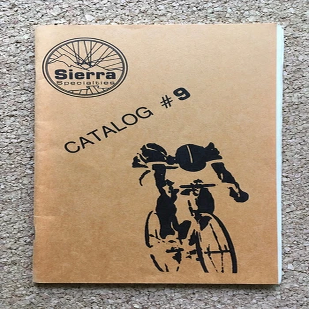 Vintage Bicycle Equipment Supply Catalog #9 - Sierra Specialties Sparks, NV.
