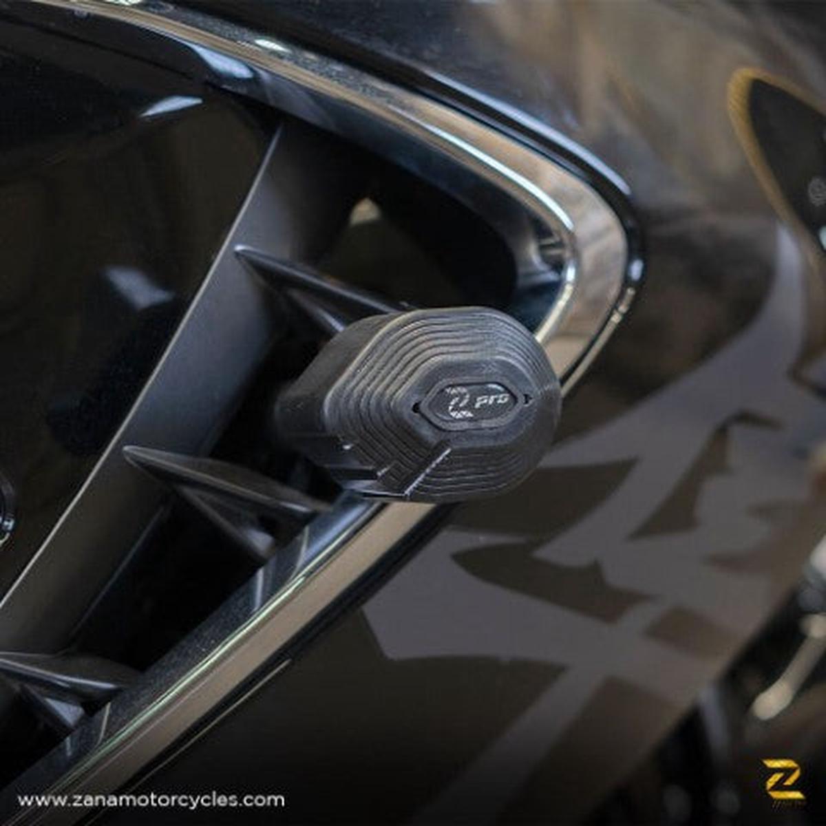 ZPRO Frame Slider Black For Suzuki Hayabusa 1300 Gen 3 - ZP-024