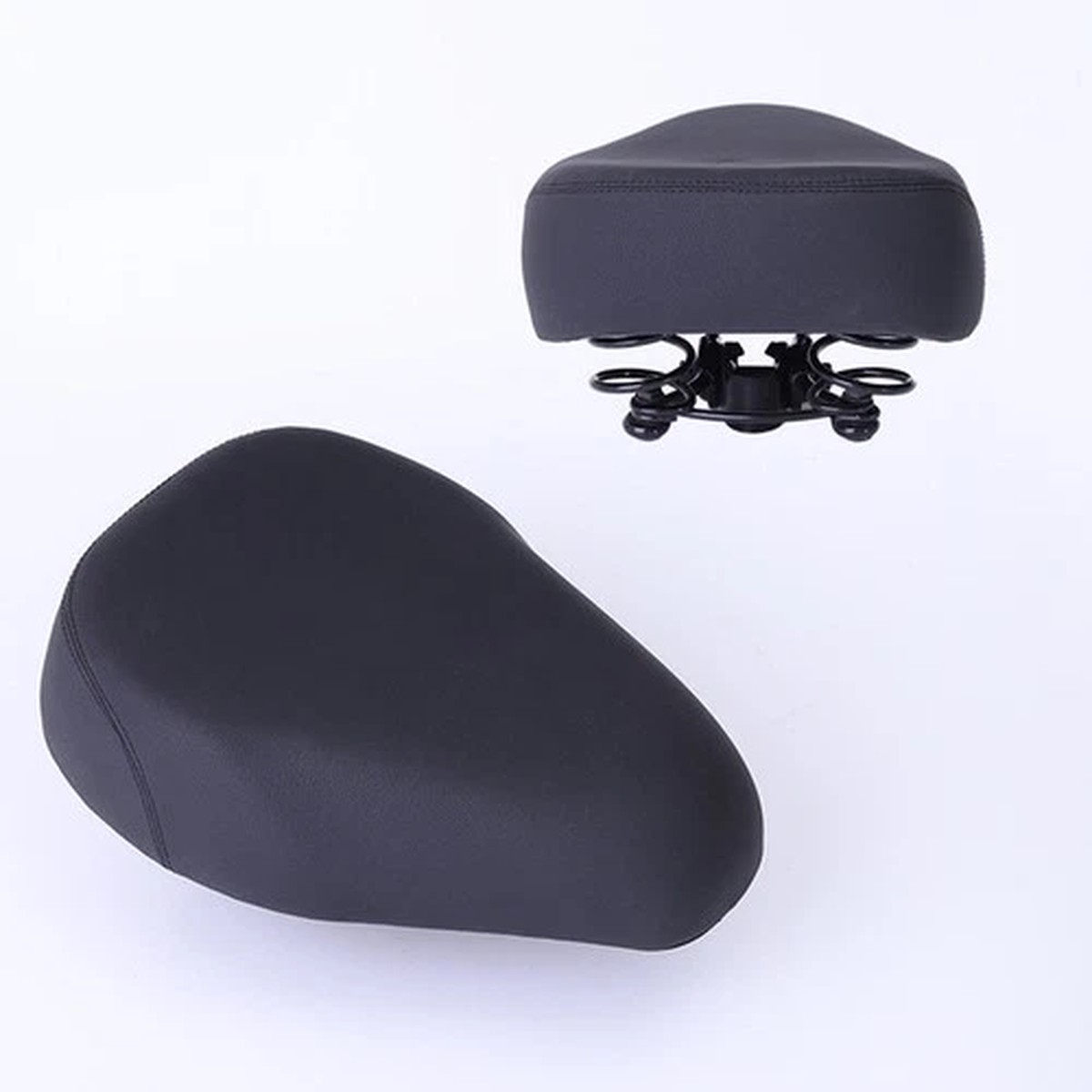 Durable Black Bike Saddle Sponge Cushion for Mountain and Road Bikes Cycling Use