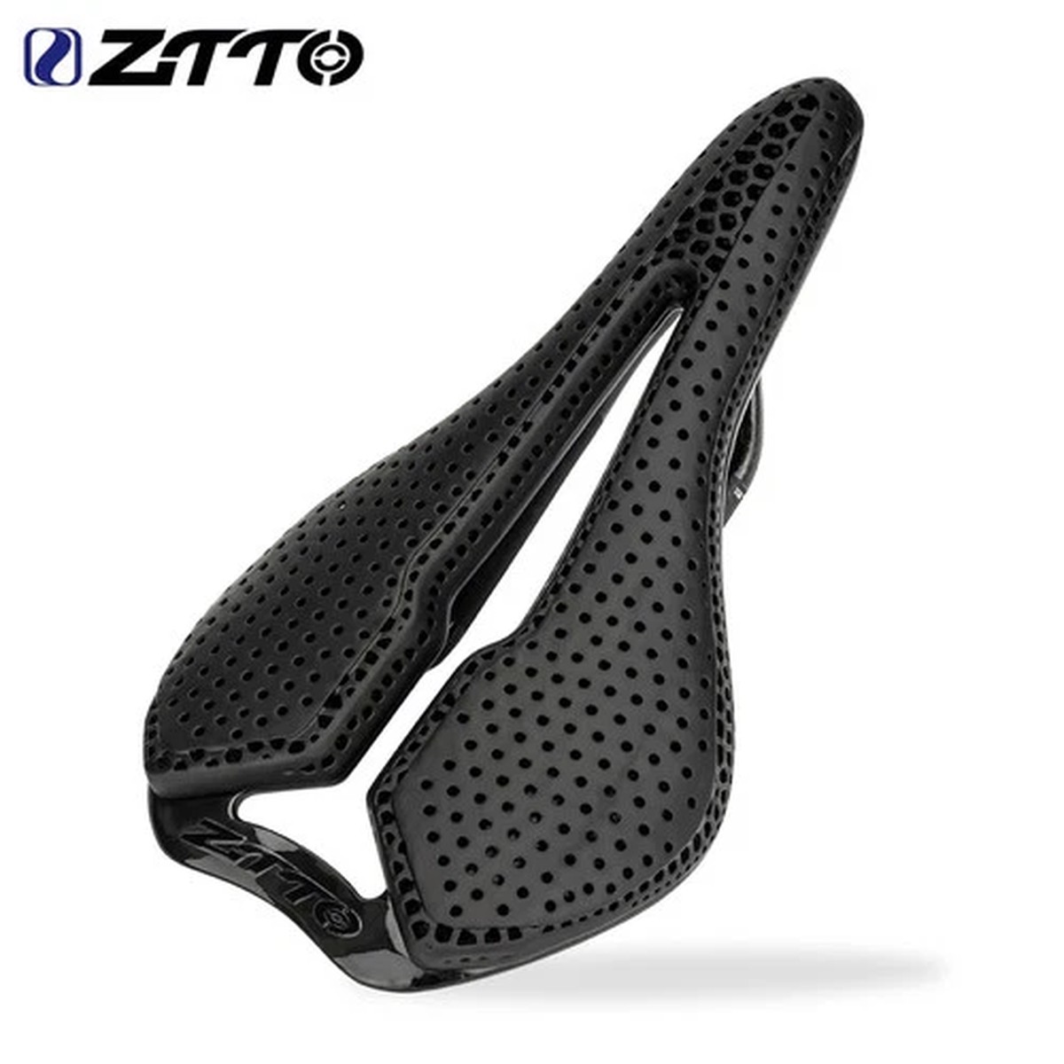 ZTTO 3D Printed Carbon Fiber Mountain Bike Saddle Bicycle Seat MTB Road Cycling